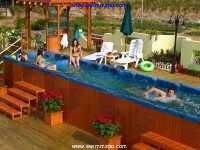 Spa de nage pas cher swimmspa de blue lagoon spas
